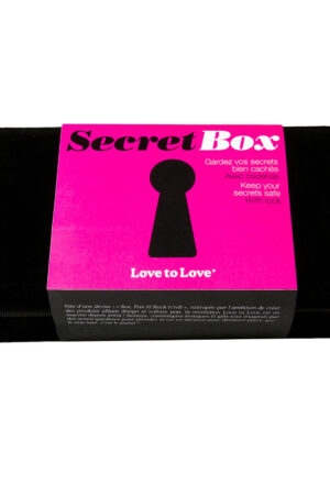 Love to Love - Cofanetto in velluto nero