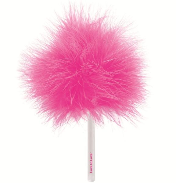 Tickler rosa in piume - Love to love